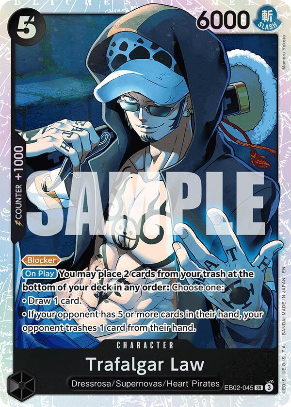 Trafalgar Law - EB02-045 - SR - Foil