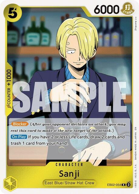 Sanji - EB02-054 - R - Foil