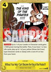 Without Your Help I Can't Become the King of the Pirates!!!! - EB02-059 - C