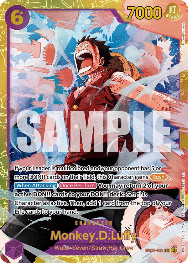 Monkey.D.Luffy - EB02-061 - SEC - Foil