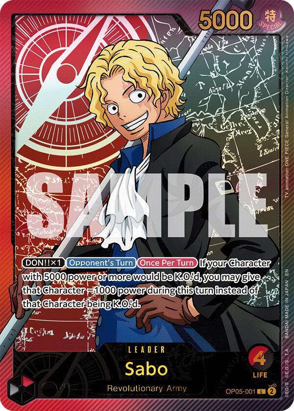 Sabo (SPR) - OP05-001 - L - Foil