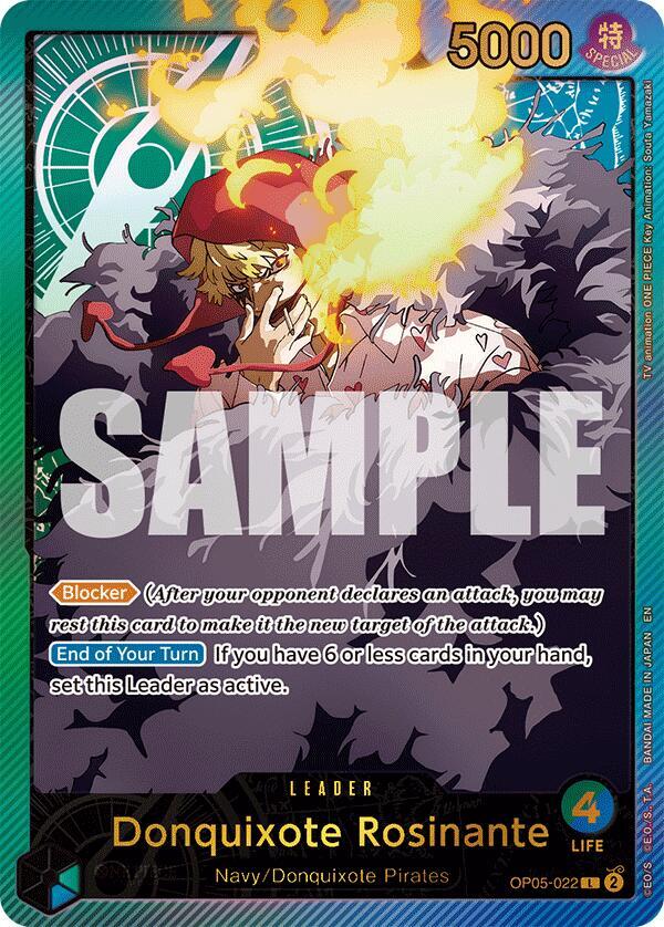 Donquixote Rosinante (SPR) - OP05-022 - L - Foil