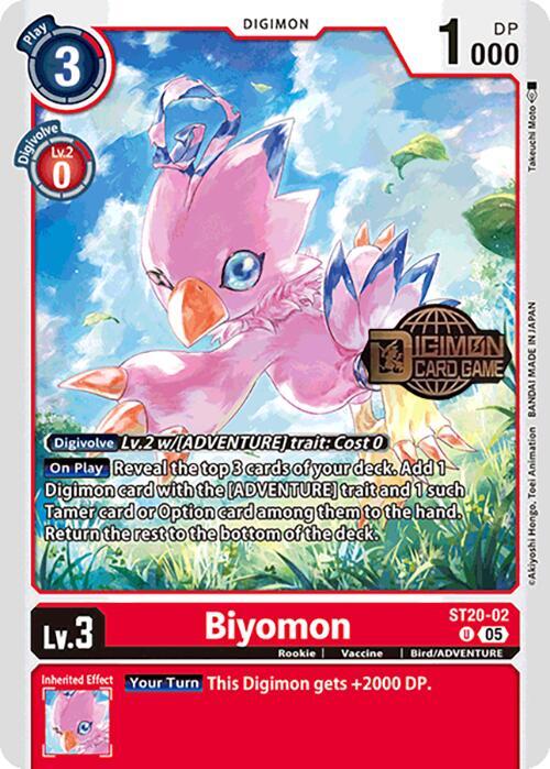 Biyomon - ST20-02 - U - Foil