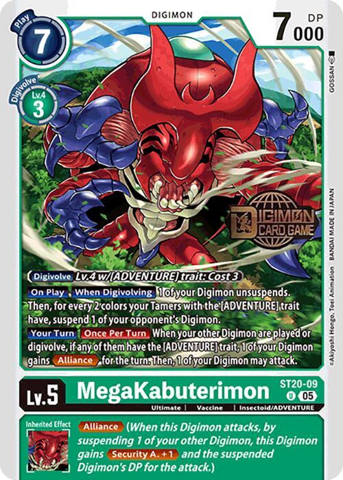 MegaKabuterimon - ST20-09 - U - Foil