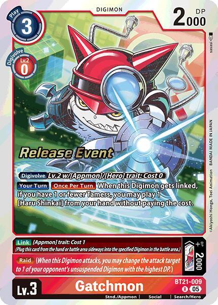 Gatchmon - BT21-009 - R - Foil