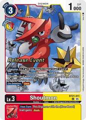 Shoutmon - BT21-011 - U - Foil