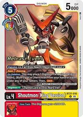 Shoutmon (King Version) - BT21-016 - U - Foil
