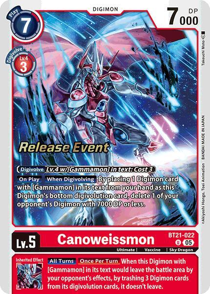 Canoweissmon - BT21-022 - U - Foil