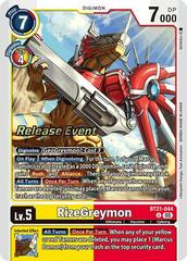 RizeGreymon - BT21-044 - U - Foil