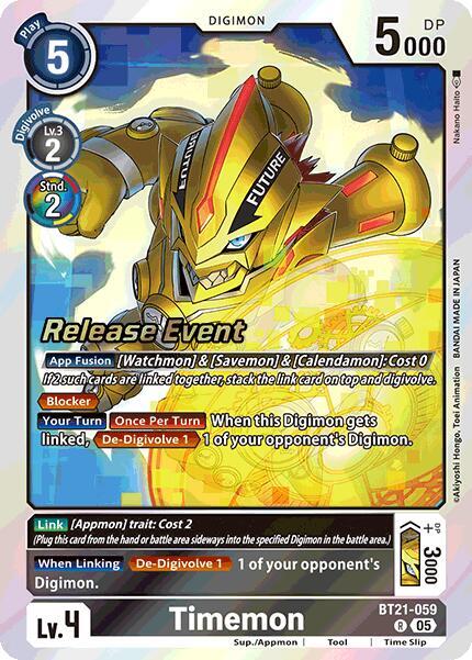 Timemon - BT21-059 - R - Release Event Foil