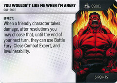 You Wouldn't Like Me When I'm Angry - OS001