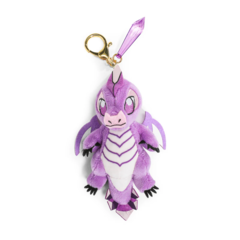 D&D Plush Charms: Amethyst Wyrmling