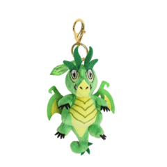 D&D Plush Charms: Emerald Wyrmling