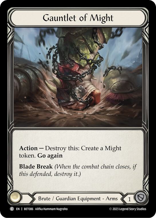 Gauntlet of Might - BET006