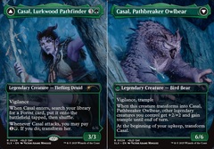 Casal, Lurkwood Pathfinder // Casal, Pathbreaker Owlbear