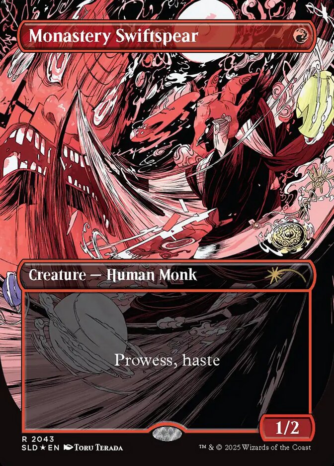 Monastery Swiftspear (2043) - Raised Foil