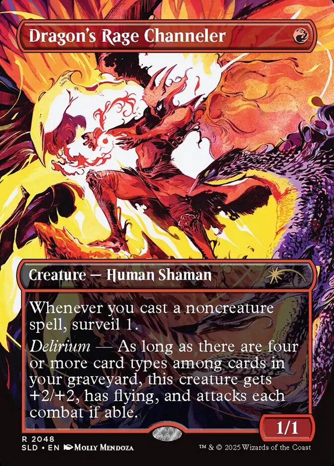 Dragons Rage Channeler (2048) - Rainbow Foil