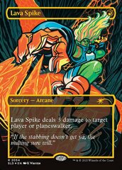 Lava Spike (2054) - Raised Foil