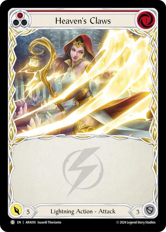 Heavens Claws (Red) - ARA010