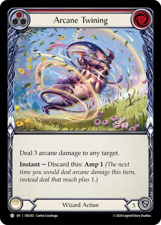 Arcane Twining (Red) - OSC012