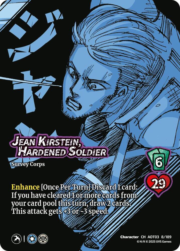 Jean Kirstein, Hardened Soldier