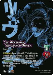 Levi Ackerman, Vengeance-Driven