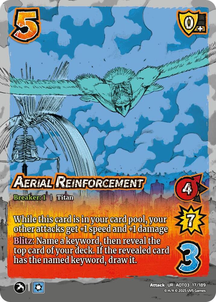 Aerial Reinforcement - Foil