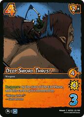 Deep Sword Thrust