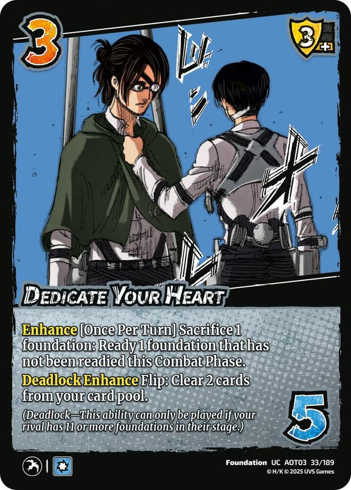 Dedicate Your Heart