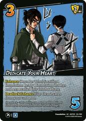Dedicate Your Heart
