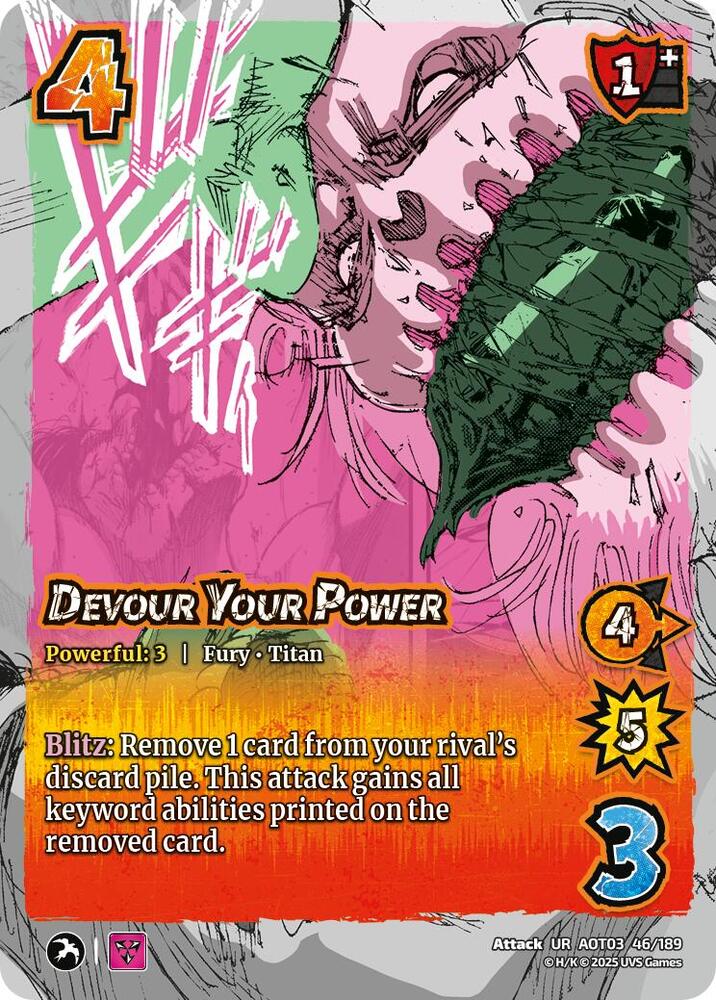 Devour Your Power - Foil