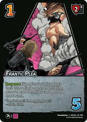 Frantic Plea