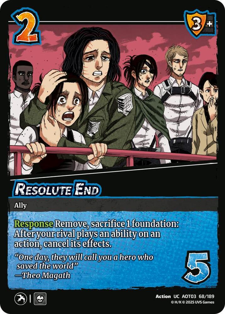 Resolute End