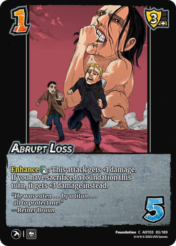Abrupt Loss