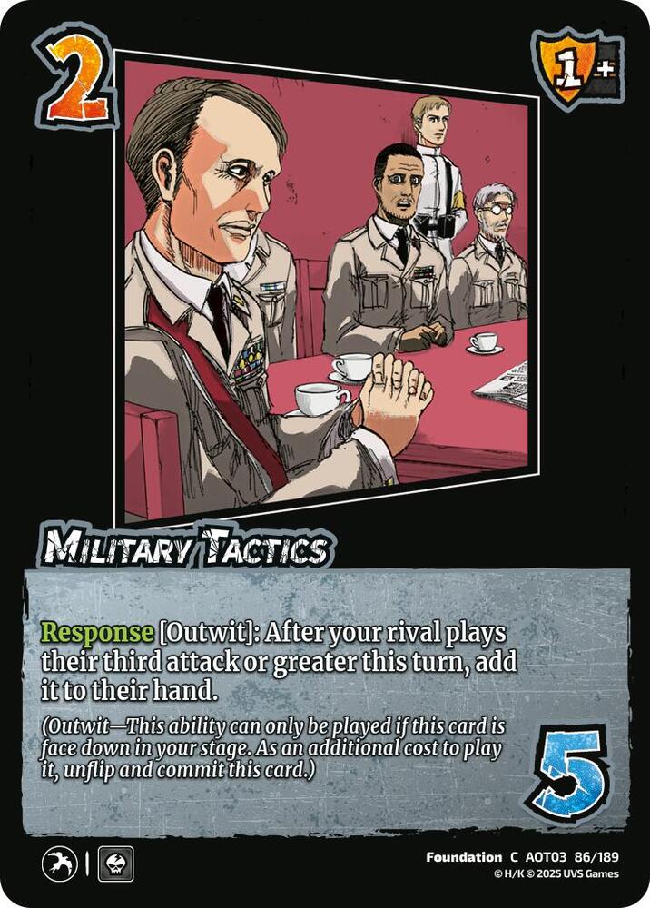Military Tactics