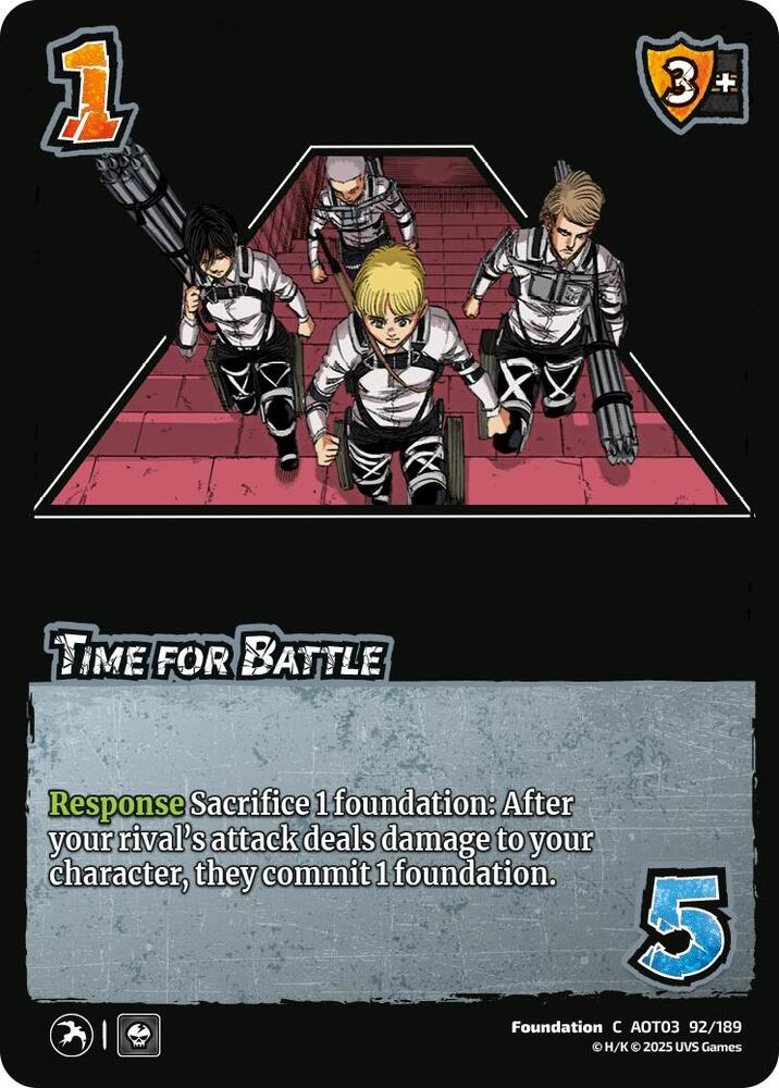 Time for Battle