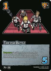 Time for Battle
