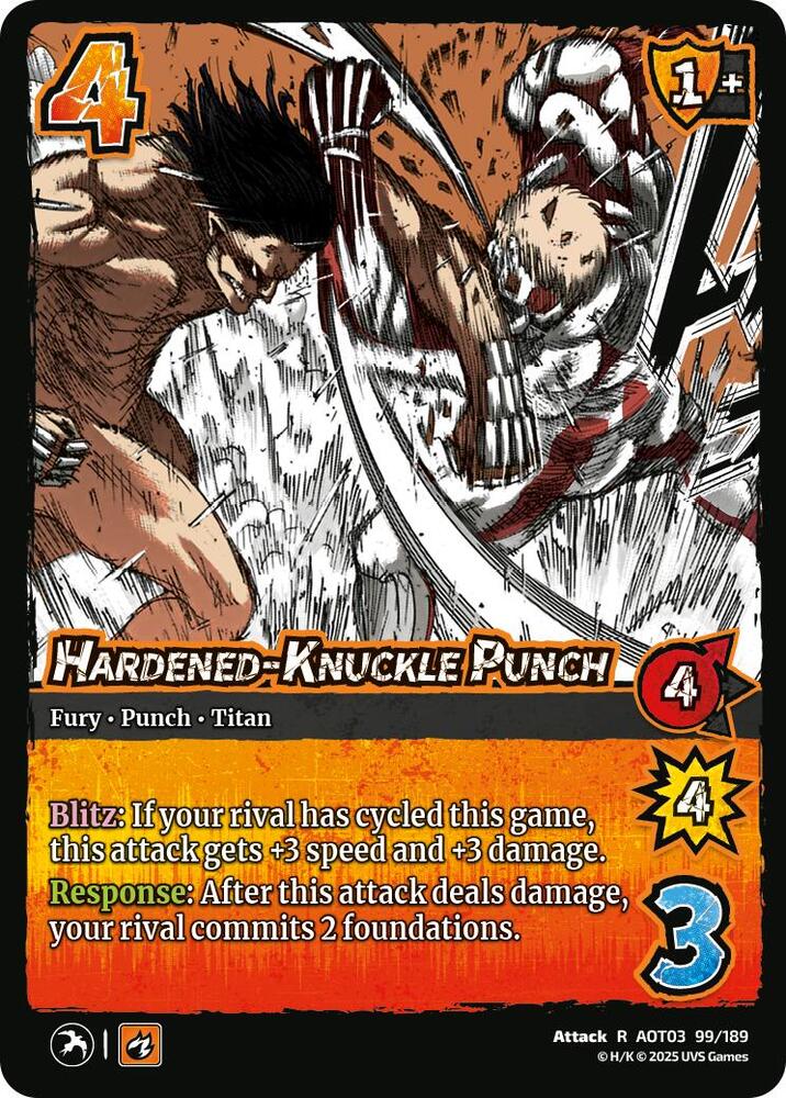 Hardened-Knuckle Punch - Foil