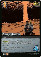 Eren's Message