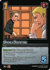 Openly Doubting