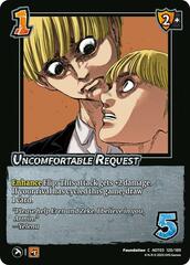 Uncomfortable Request