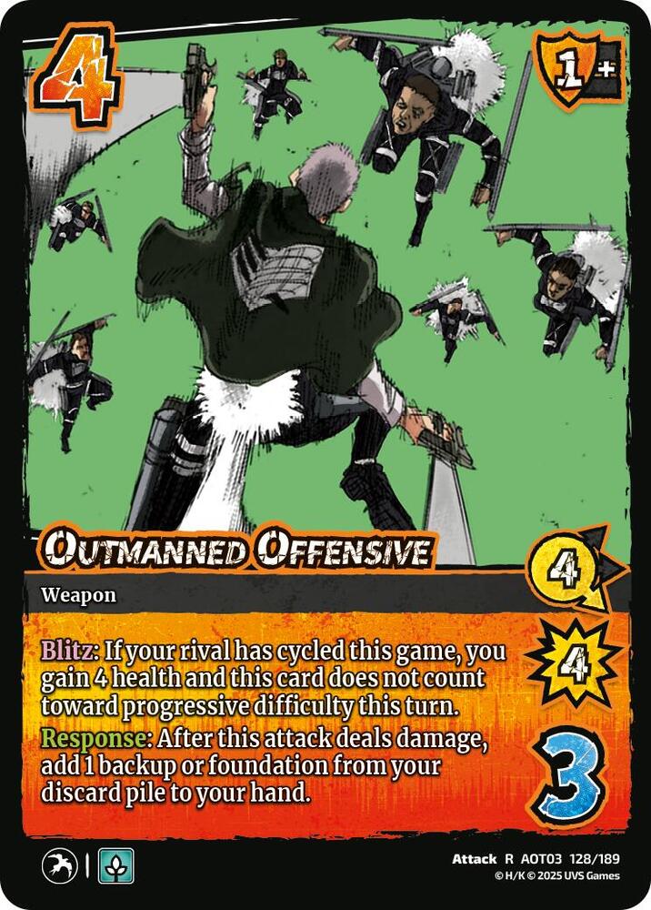 Outmanned Offensive - Foil