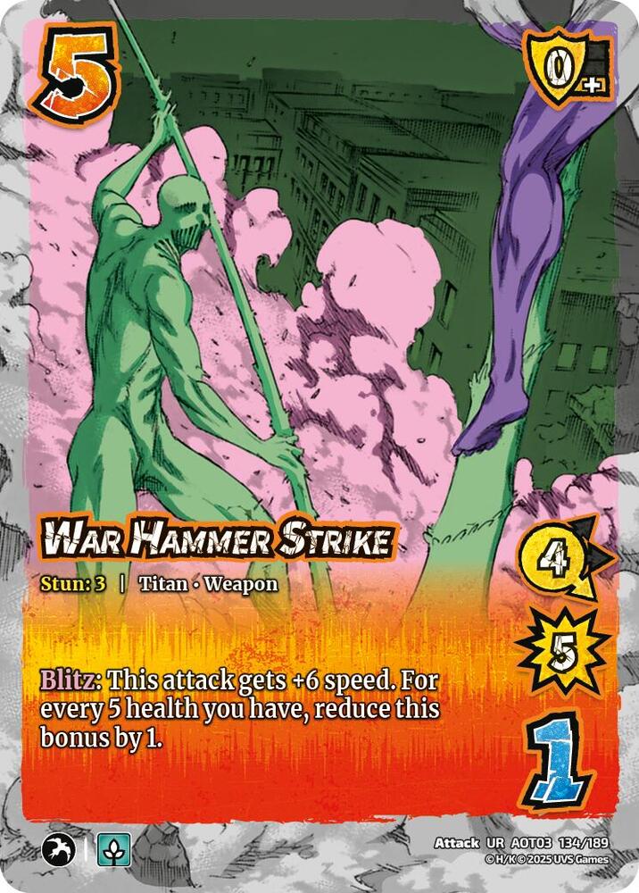 War Hammer Strike - Foil