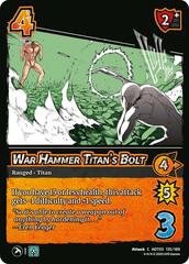War Hammer Titan's Bolt