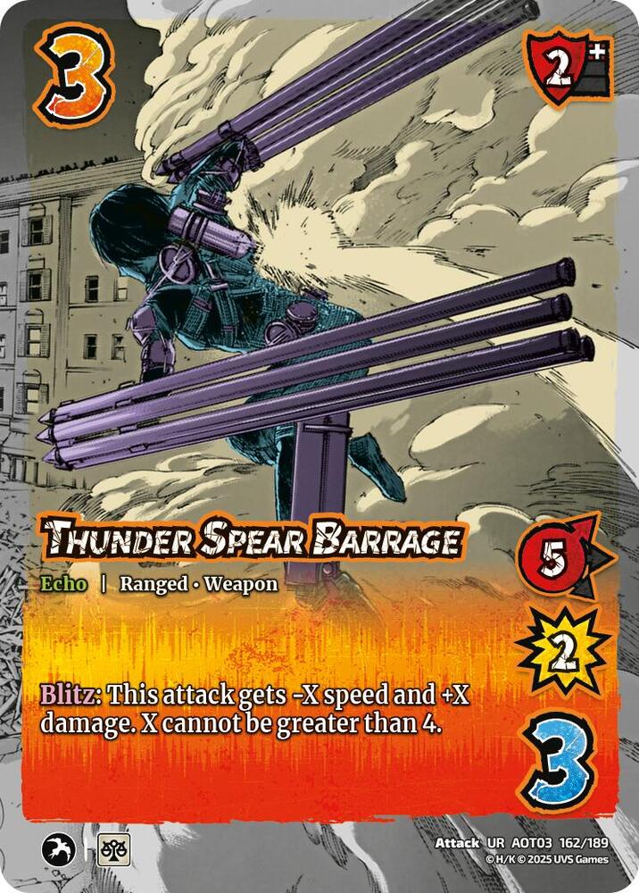 Thunder Spear Barrage - Foil
