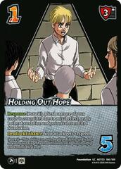 Holding Out Hope
