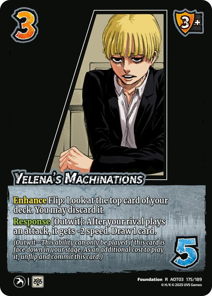 Yelenas Machinations - Foil
