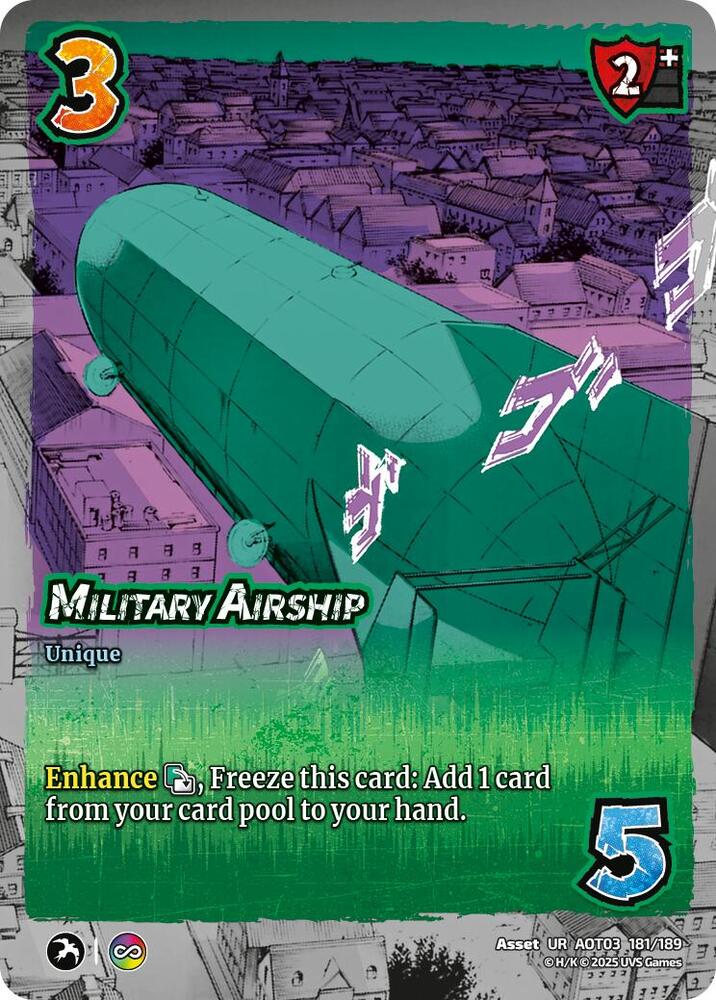 Military Airship - Foil