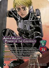 Armin Arlert, Power of the Colossus // Colossus Titan, Finale (Alternate Art) - Foil