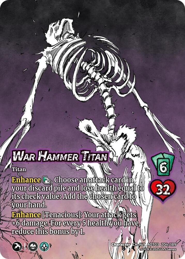 War Hammer Titan (Alternate Art) - Foil